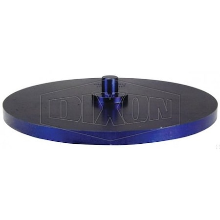 Dixon Portable Pusher Plate, Suitable For Use w/ CI9 Coupling Inserter, 13 dia x 1-9/16 W, 10 to 12 ID in 1012CIPUSH